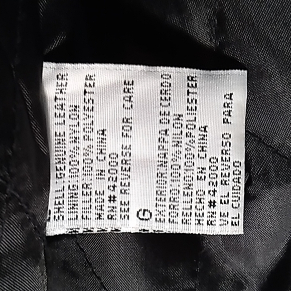 Kathy Ireland large leather moto jacket black - Picture 3 of 3